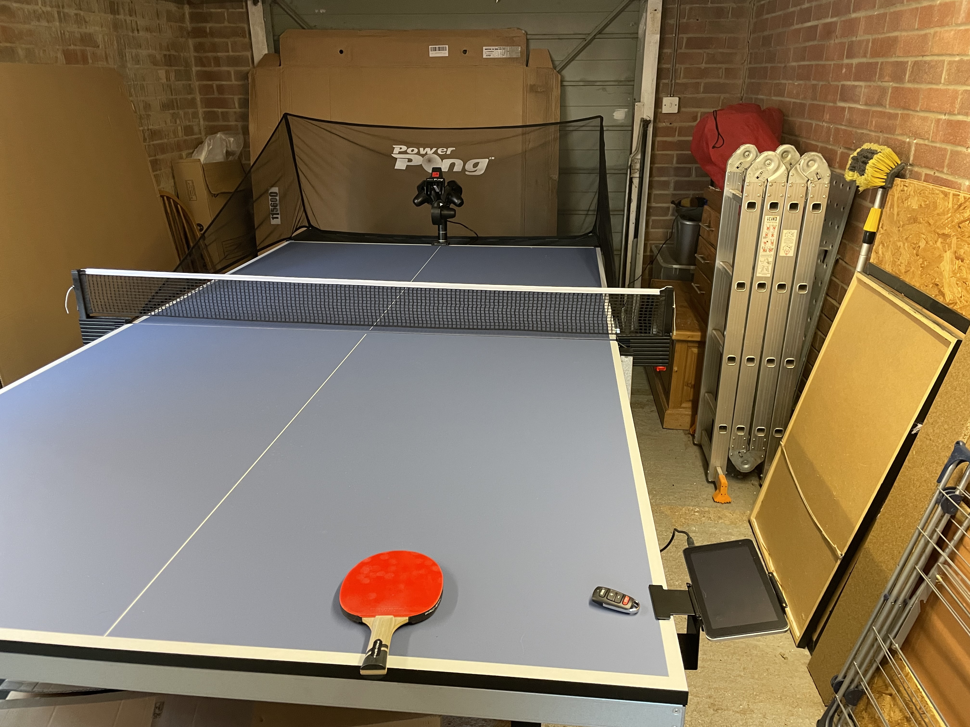 Charity Shop Mules, Feeble Robots, and High-Speed Table Tennis